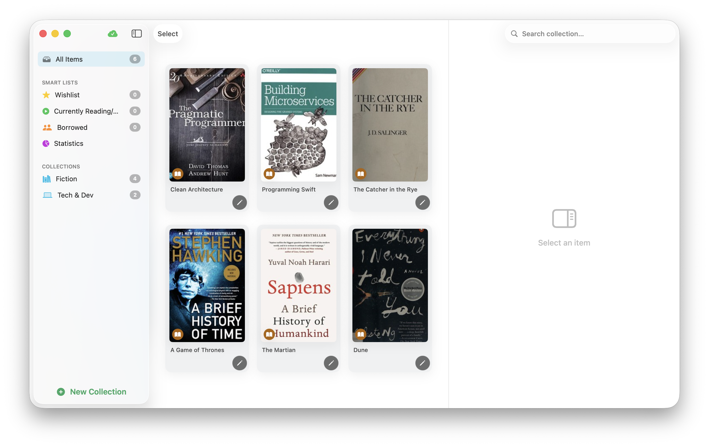 Gather macOS interface