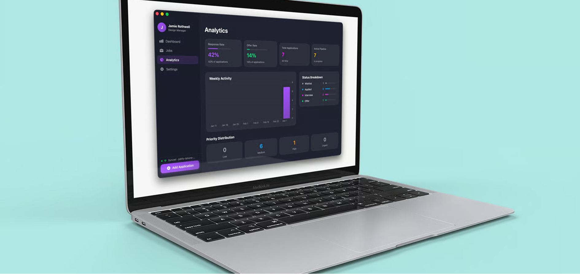 Jobflo — screenshot