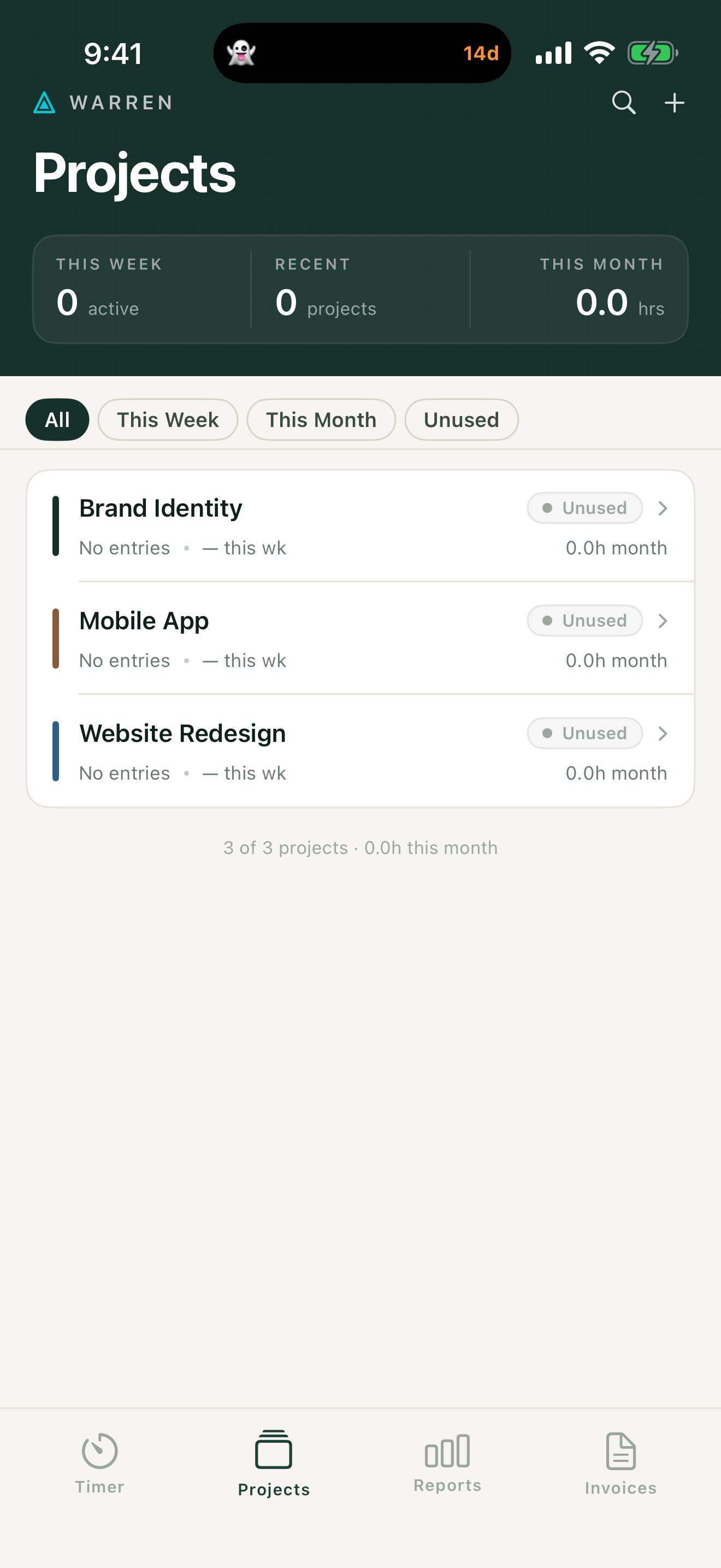 Jimmy by Warren — Projects